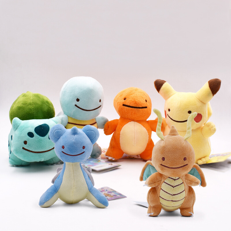 pokemon plush with ditto face